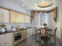 Кухни из МДФ крашенный