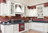 Кухня из дерева массив современная классика