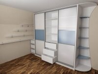 Шкаф-купе стационарный радиус