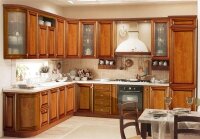 Кухня из дерева массив липа